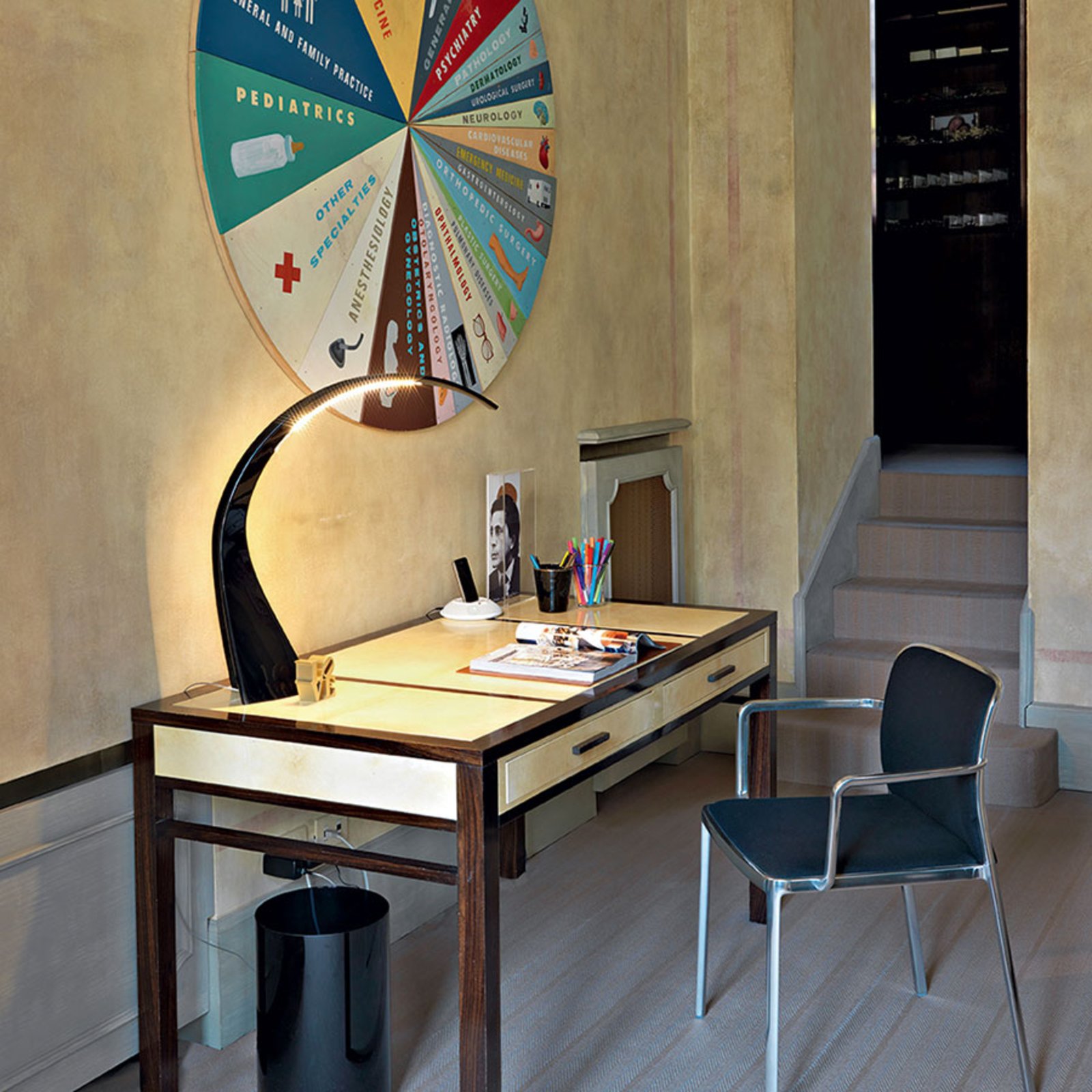 Taj LED Lampe de Table Noir - Kartell