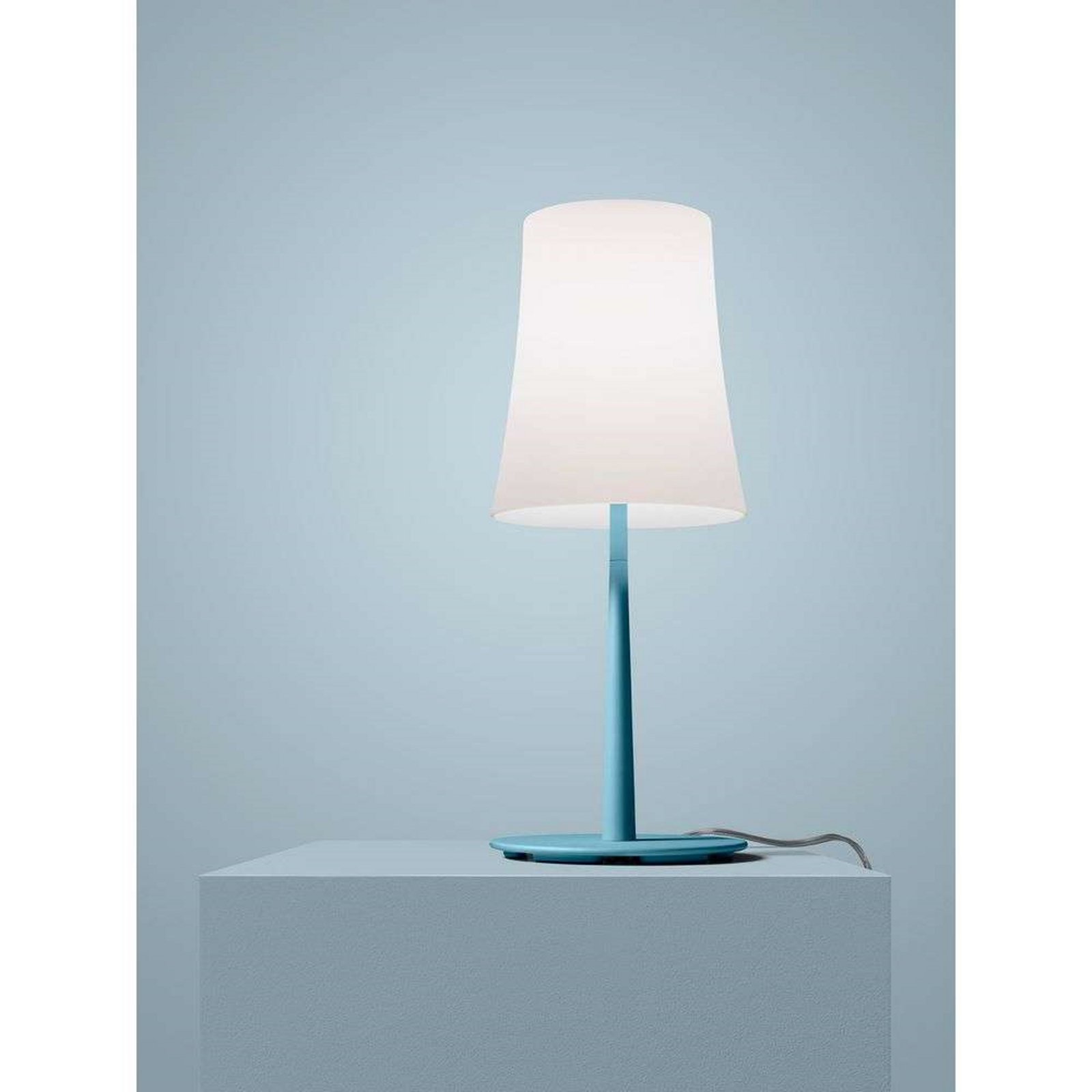 Birdie Easy Lampă de Masă Opaque Light Blue - Foscarini