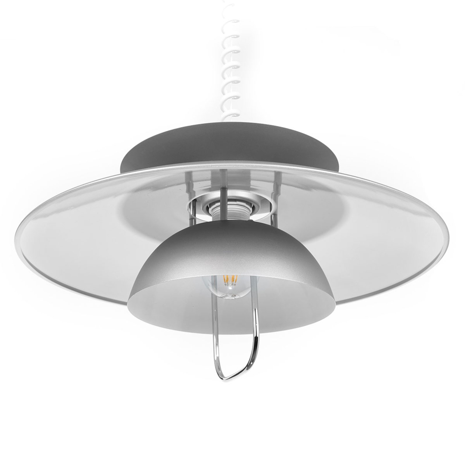 Nadija Lampada a Sospensione Grey - Lindby