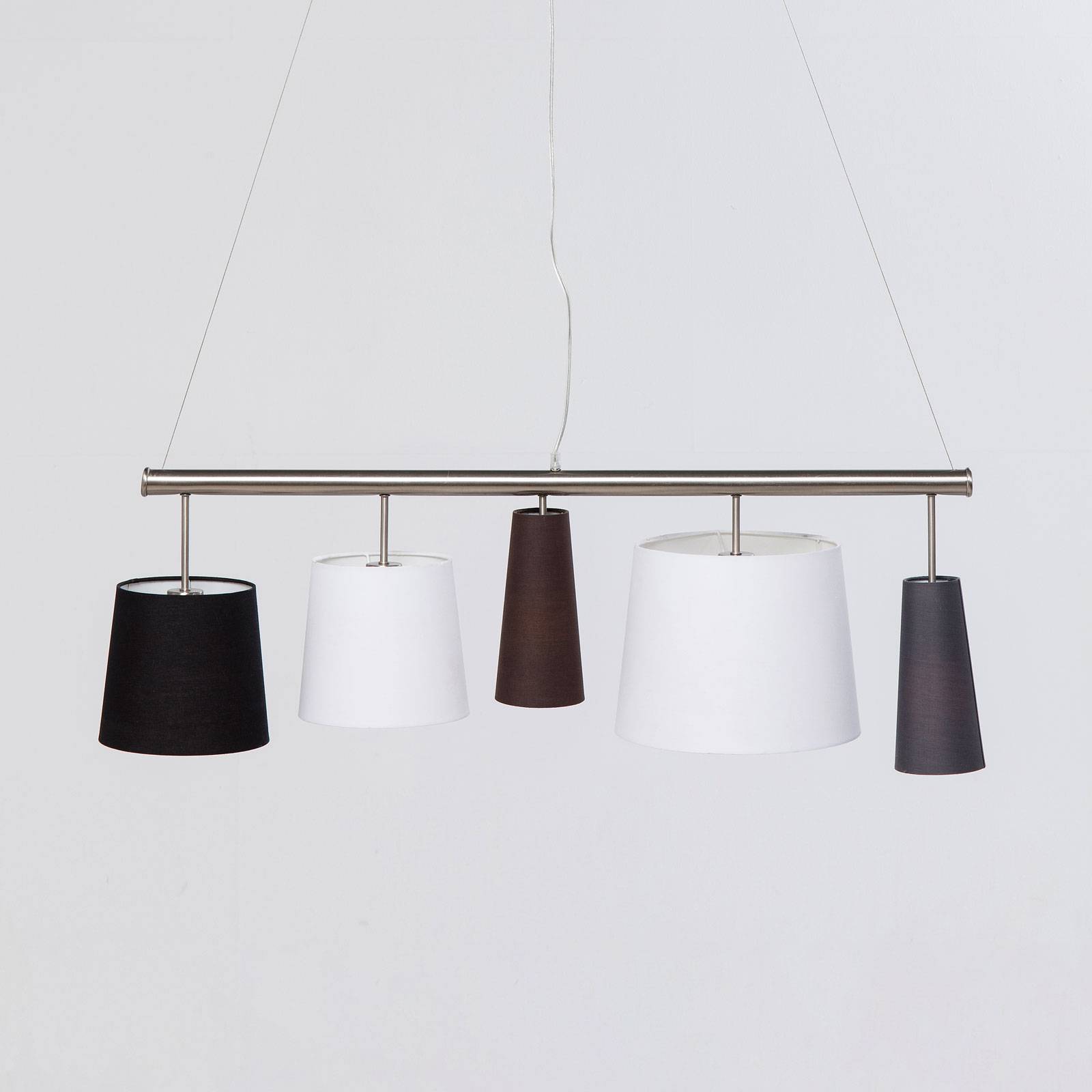 KARE Parecchi Silber lampa wisząca, czarna/biała
