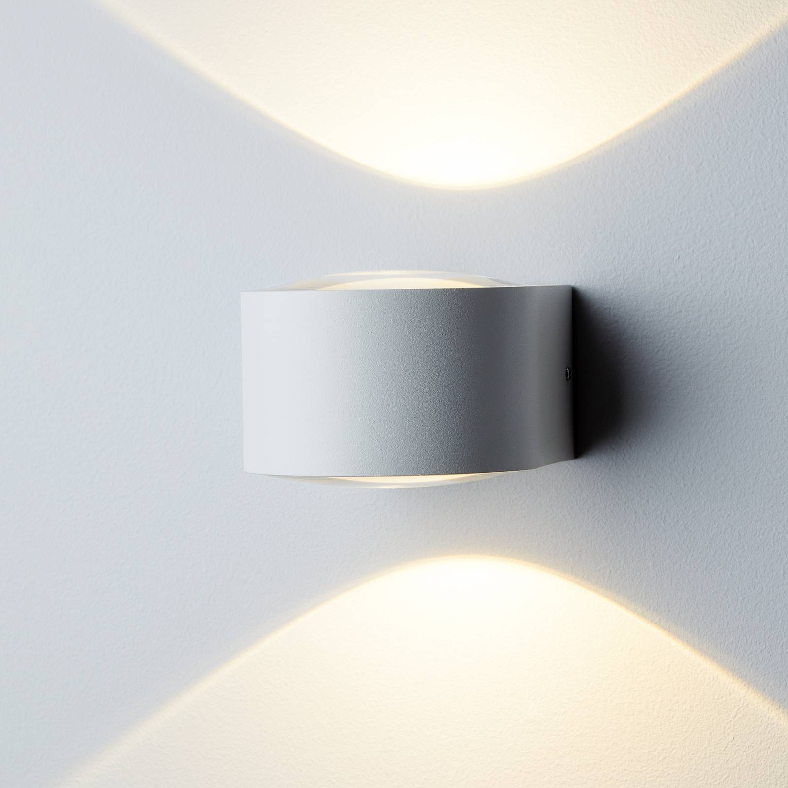 E-shop LOOM DESIGN Frey LED nástenné svietidlo IP65 2x6W biele