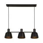 Servan 3 Lustră Pendul Black - Lucande