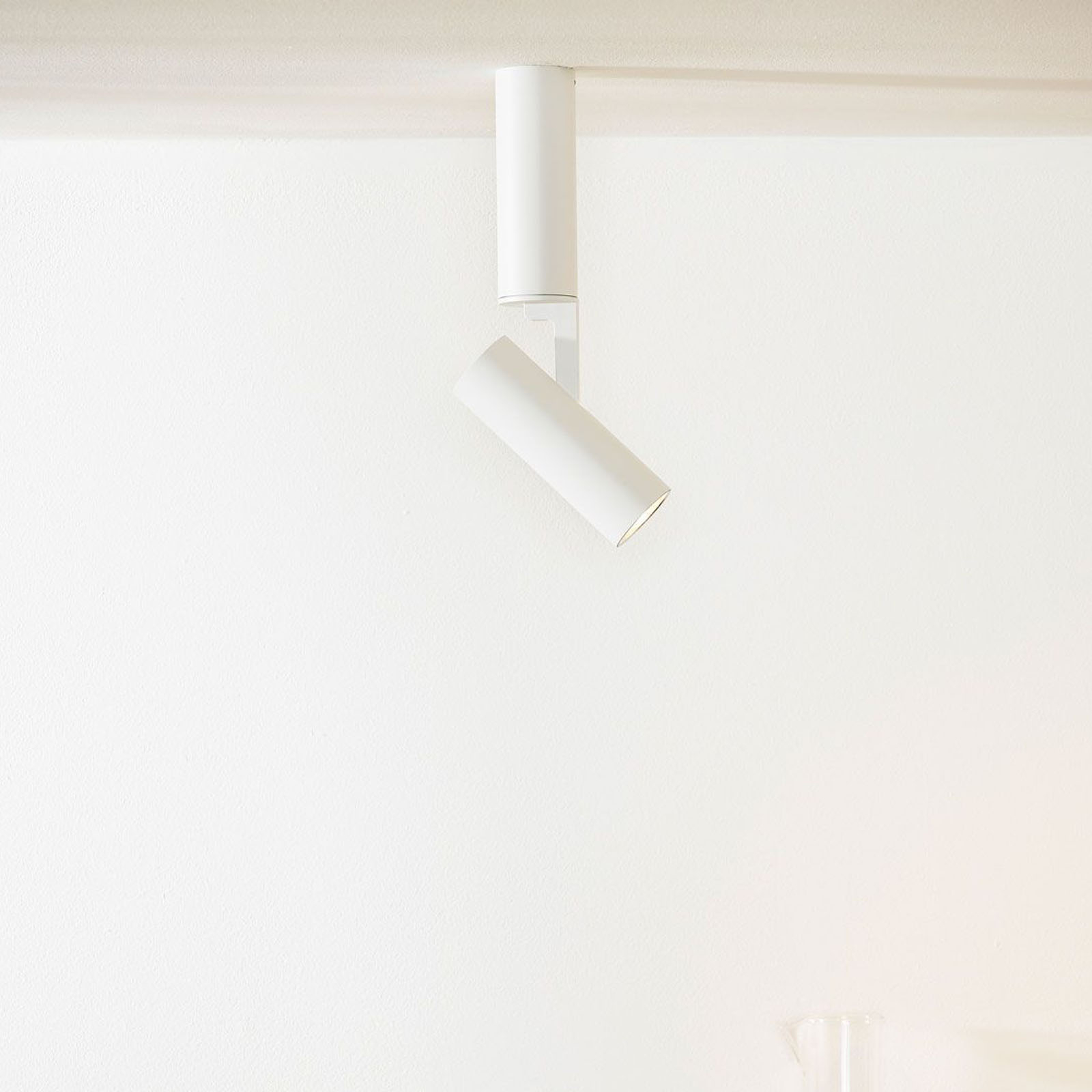 Lucide Greg - LED spotlight in white, for Living / Dining Room, metal, 13 W, energy efficiency: A+, H: 28 cm