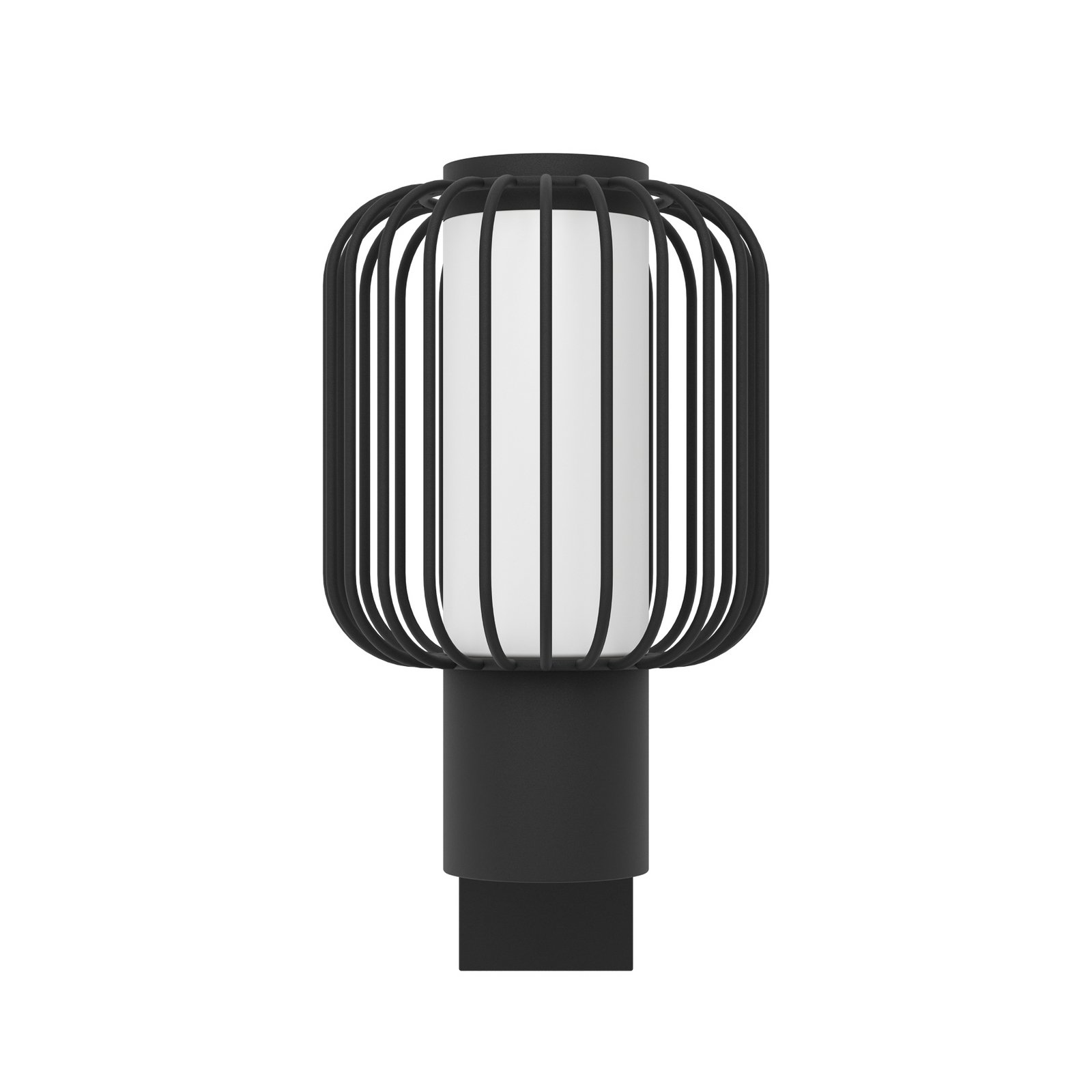 Außenwandleuchte Ravello, schwarz, Höhe 27 cm, Metall