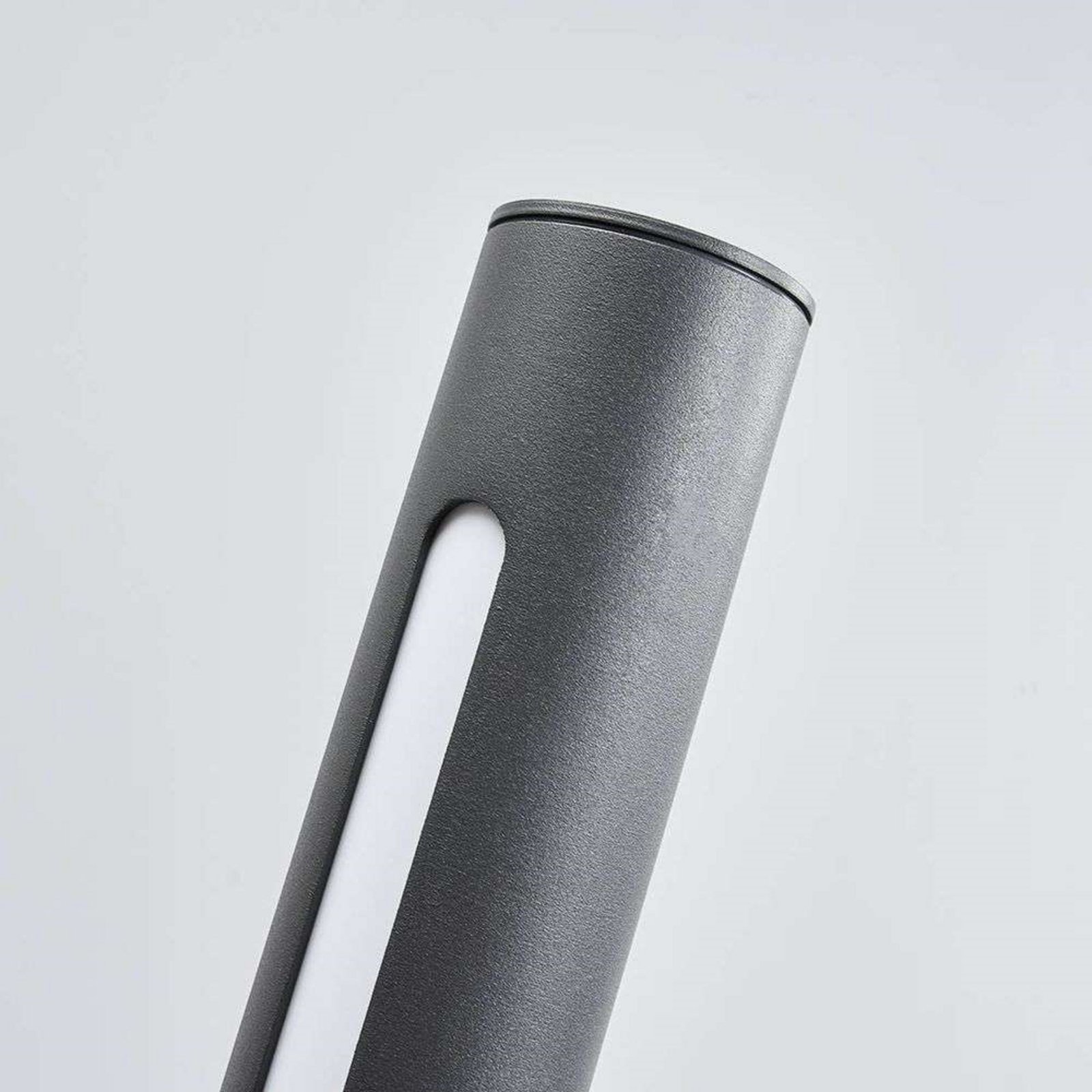 Tomas Buiten Tuinlamp H75 Dark Grey/White - Lucande