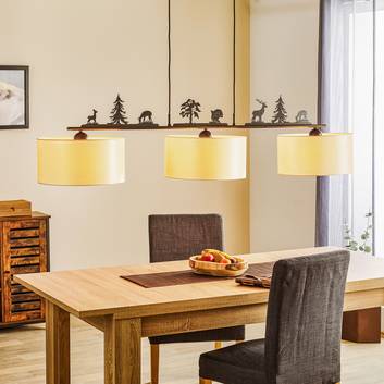 Menzel TH91303 lámpara colgante, diseño de caza