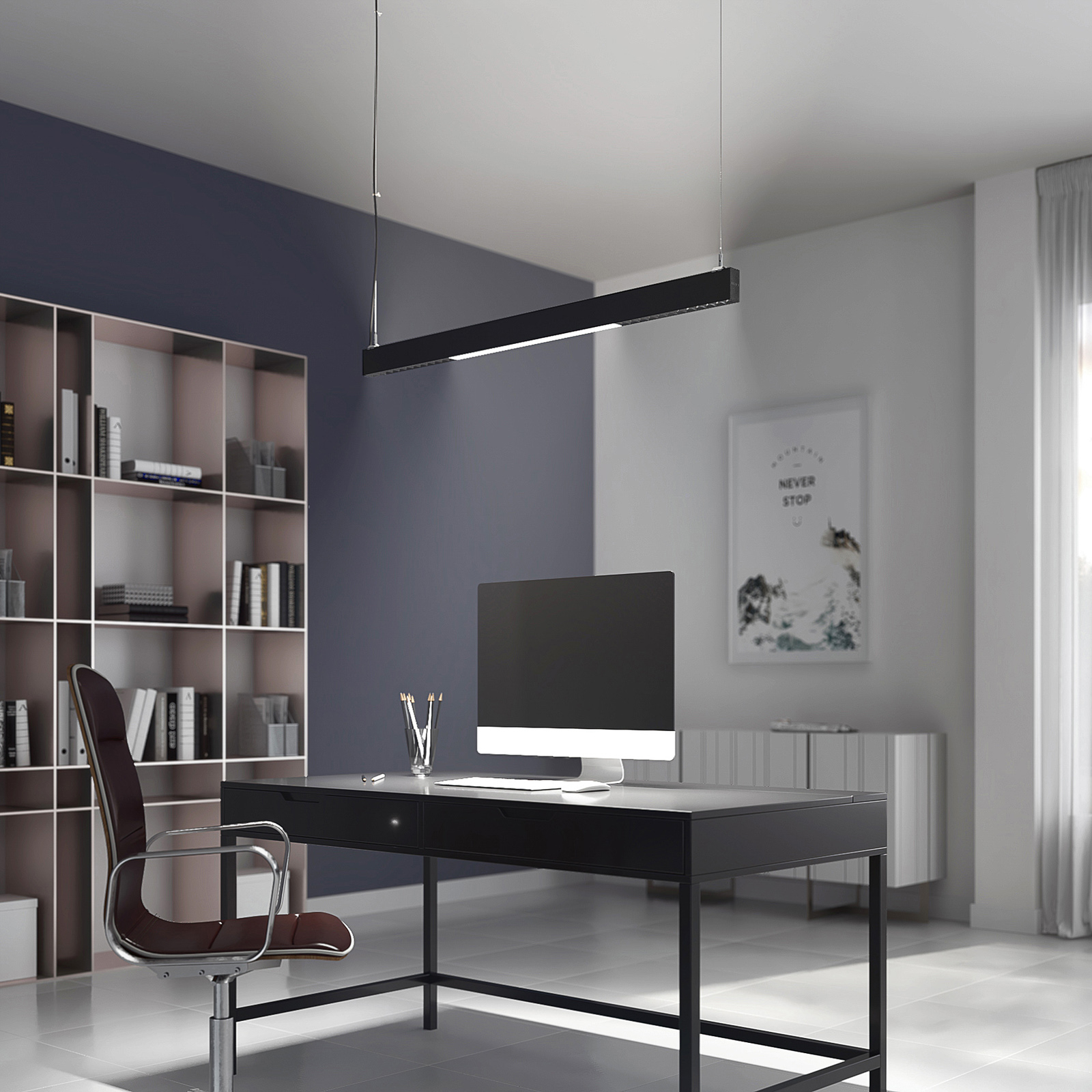 Ingura Riippuvalaisin Black/Copper - Arcchio