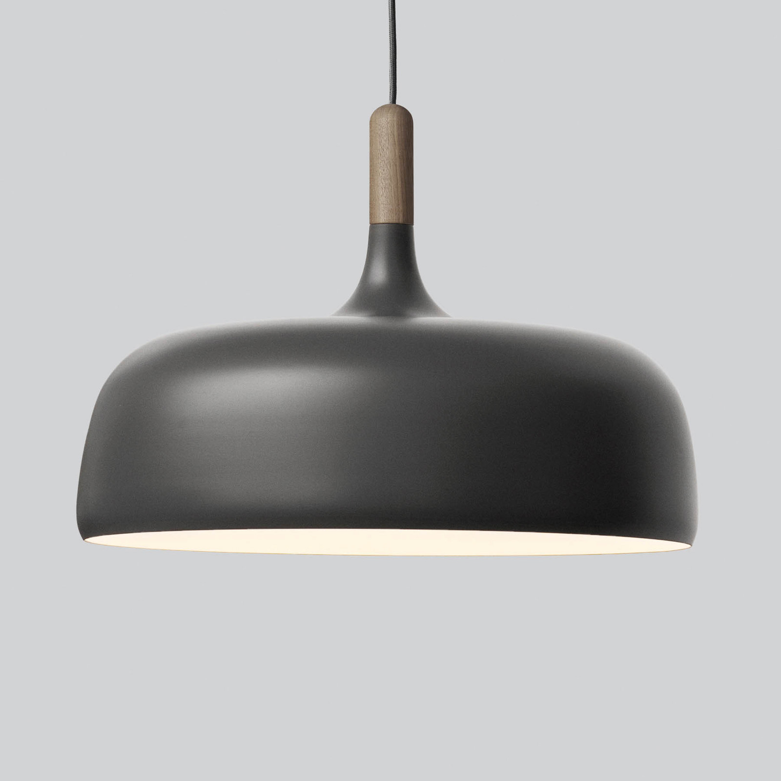 Northern Acorn lampă suspendată gri mat - Camera de zi / sufragerie - design - Metal