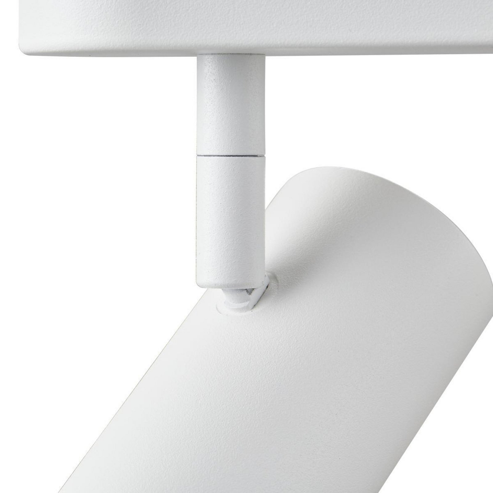 SLV LED-kattokohdevalo Noblo, valkoinen, himmennettävä lämpimään, pituus 40 cm