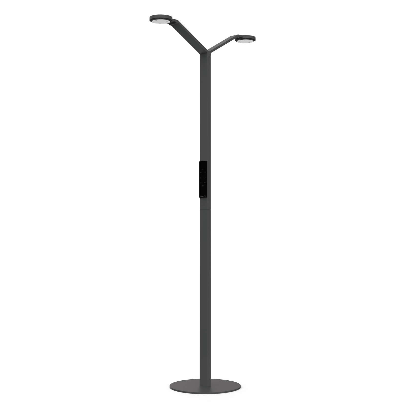 Luctra Floor Twin Radial LED-Stehleuchte steuerbar