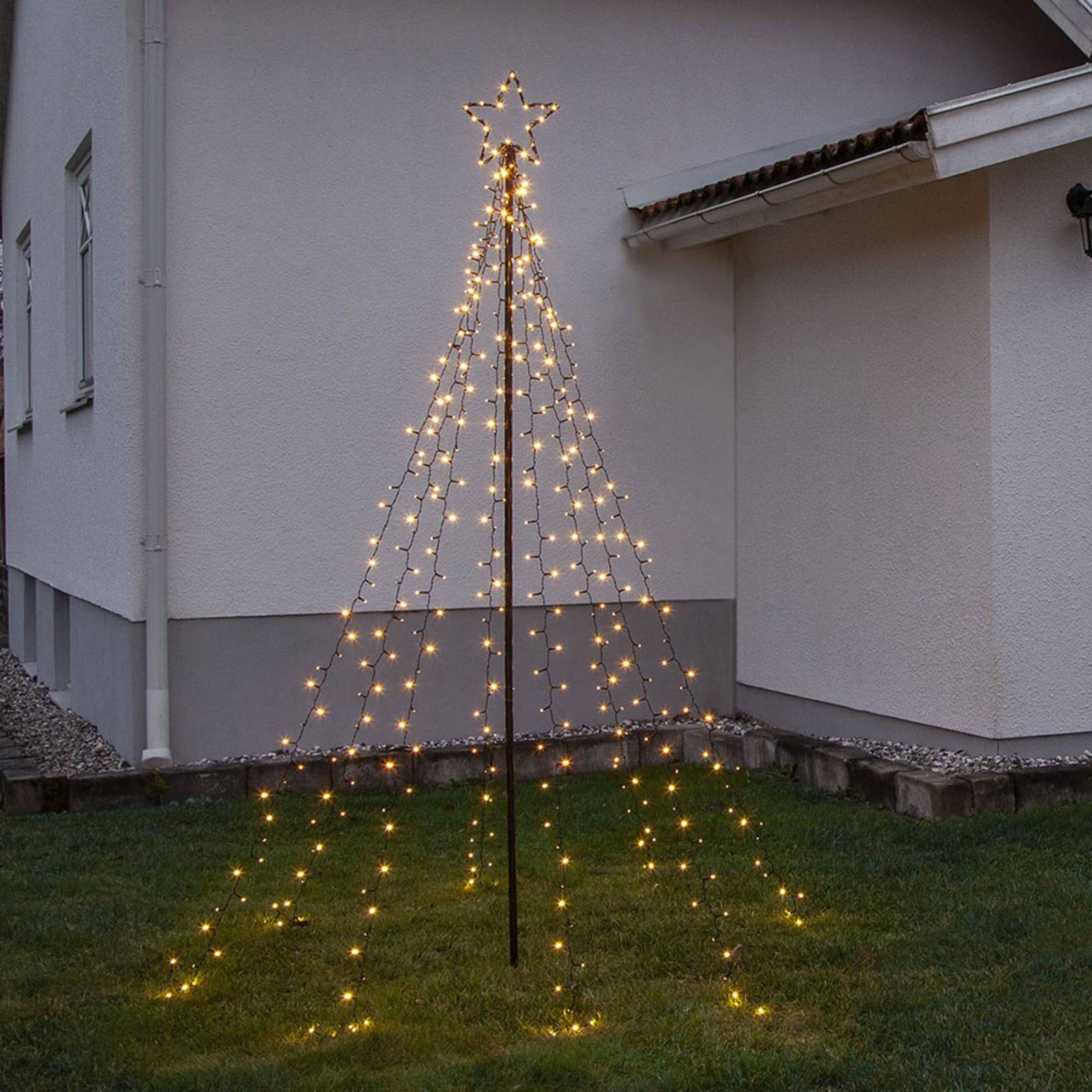 Spiky LED világító fa