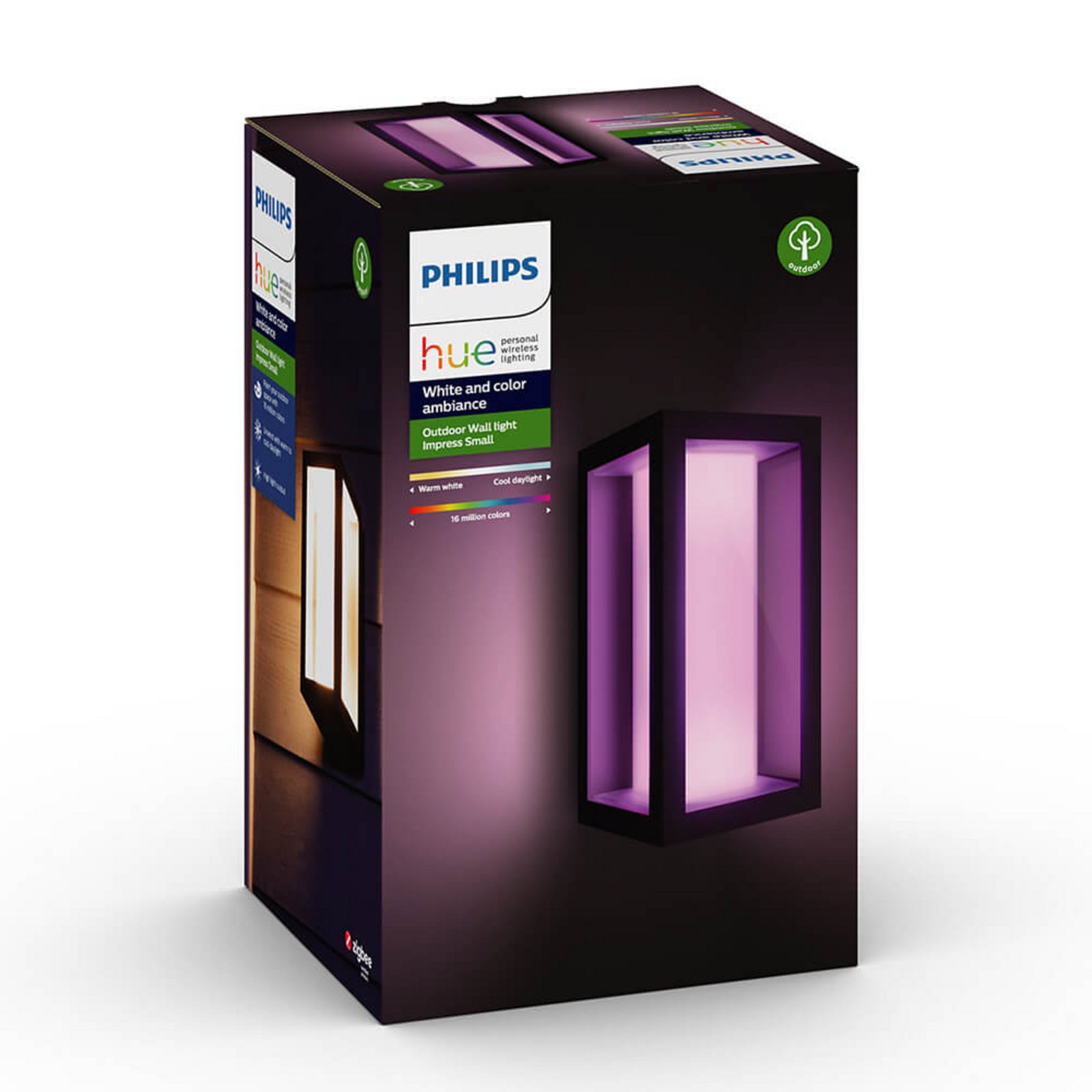 Impress Hue Aplica de Exterior Narrow White/Color Amb. - Philips Hue