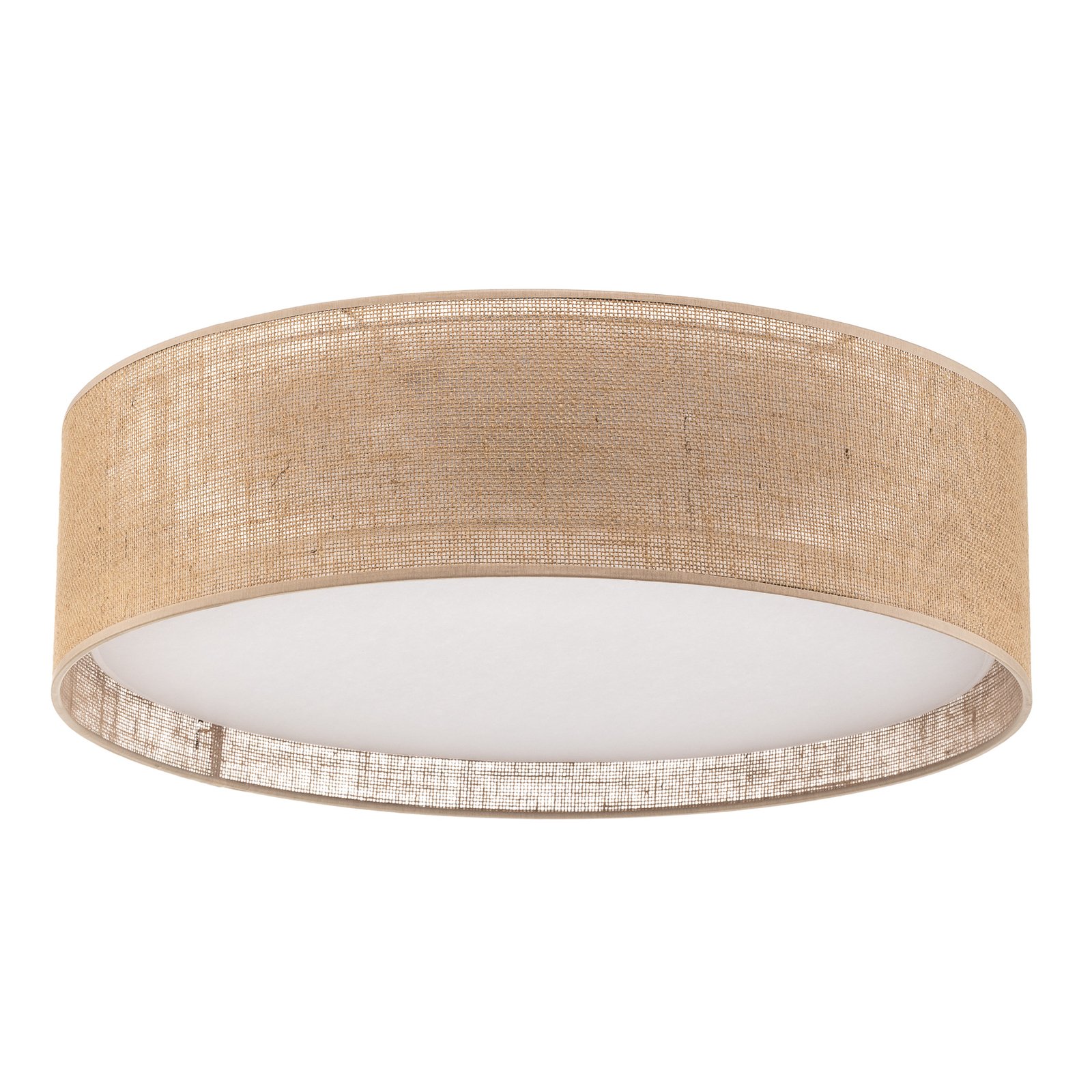 Juta Deckenleuchte Ø 60 cm beige Textil