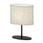 MOMO table lamp with linen fabric shade
