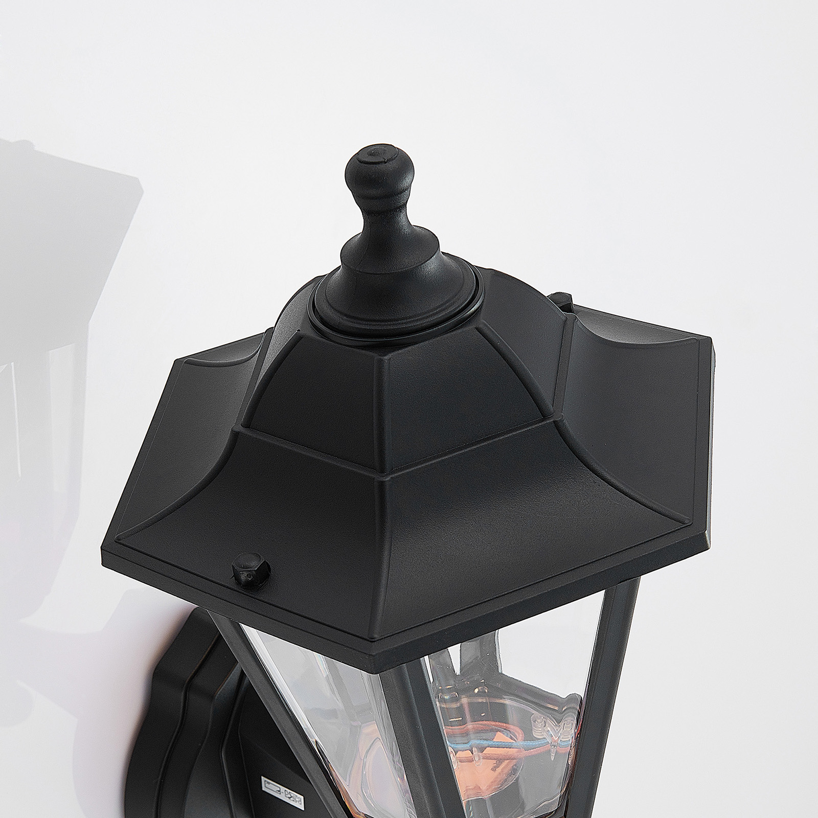 LED-Außenwandlaterne Iavo in Schwarz kaufen | Lampenwelt.ch