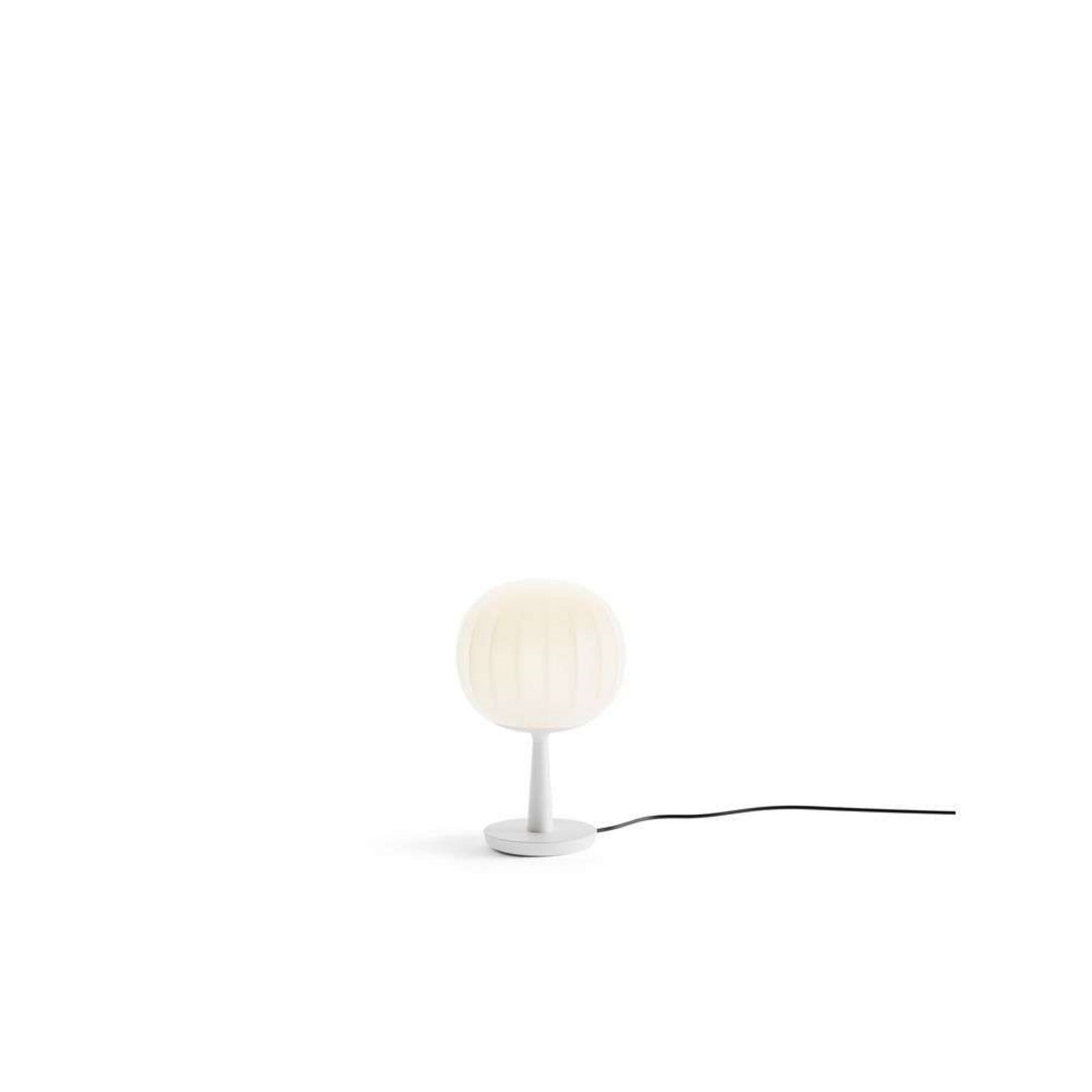 Lita Tischleuchte High Ø18 White Luceplan - Wohnzimmer - Glas