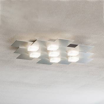 GROSSMANN Creo LED ceiling light, 7-bulb