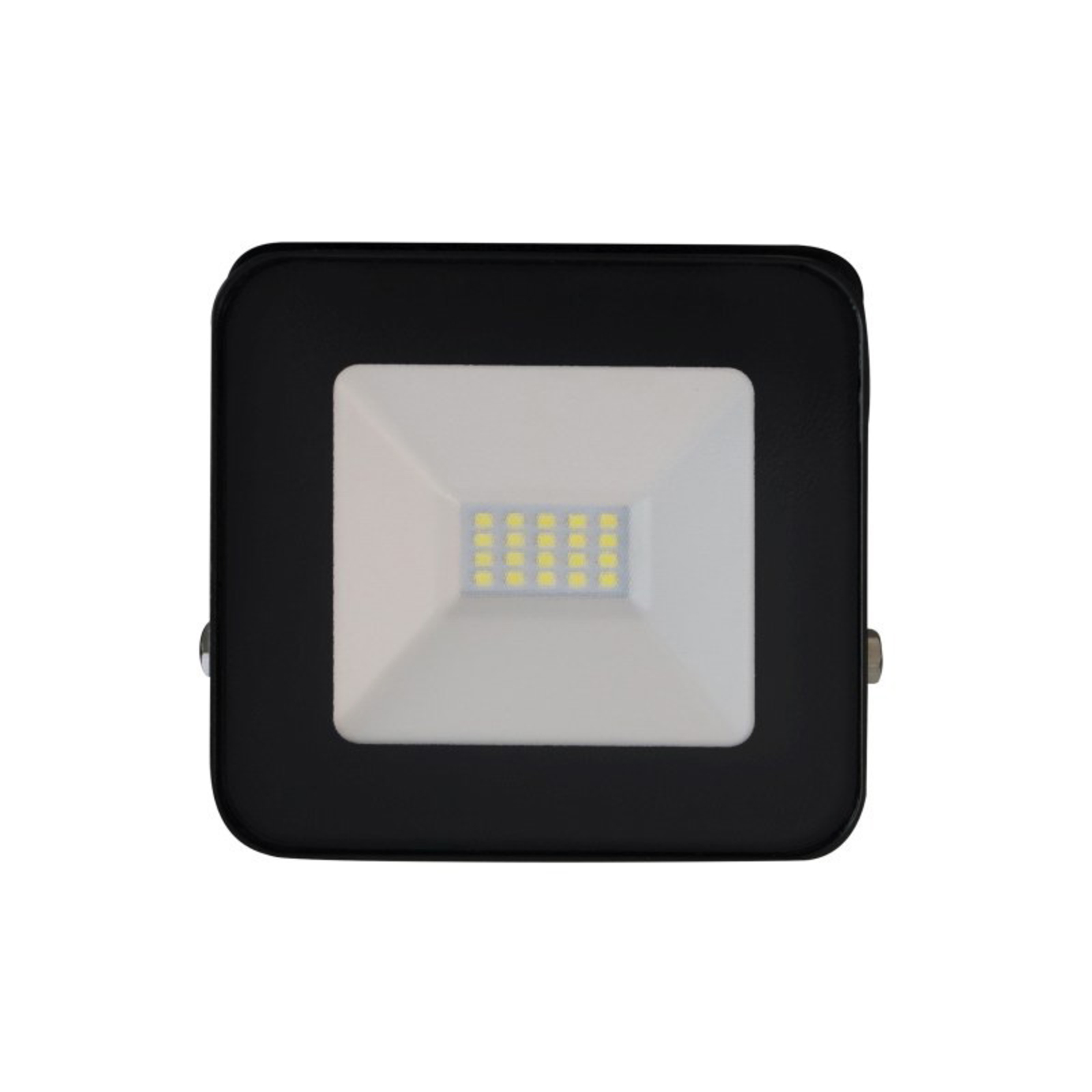 Müller-Licht John LED outdoor spotlight in black, 10 W, aluminium, glass, 10 W, energy efficiency: A+, W: 12.8 cm, H: 11.9 cm