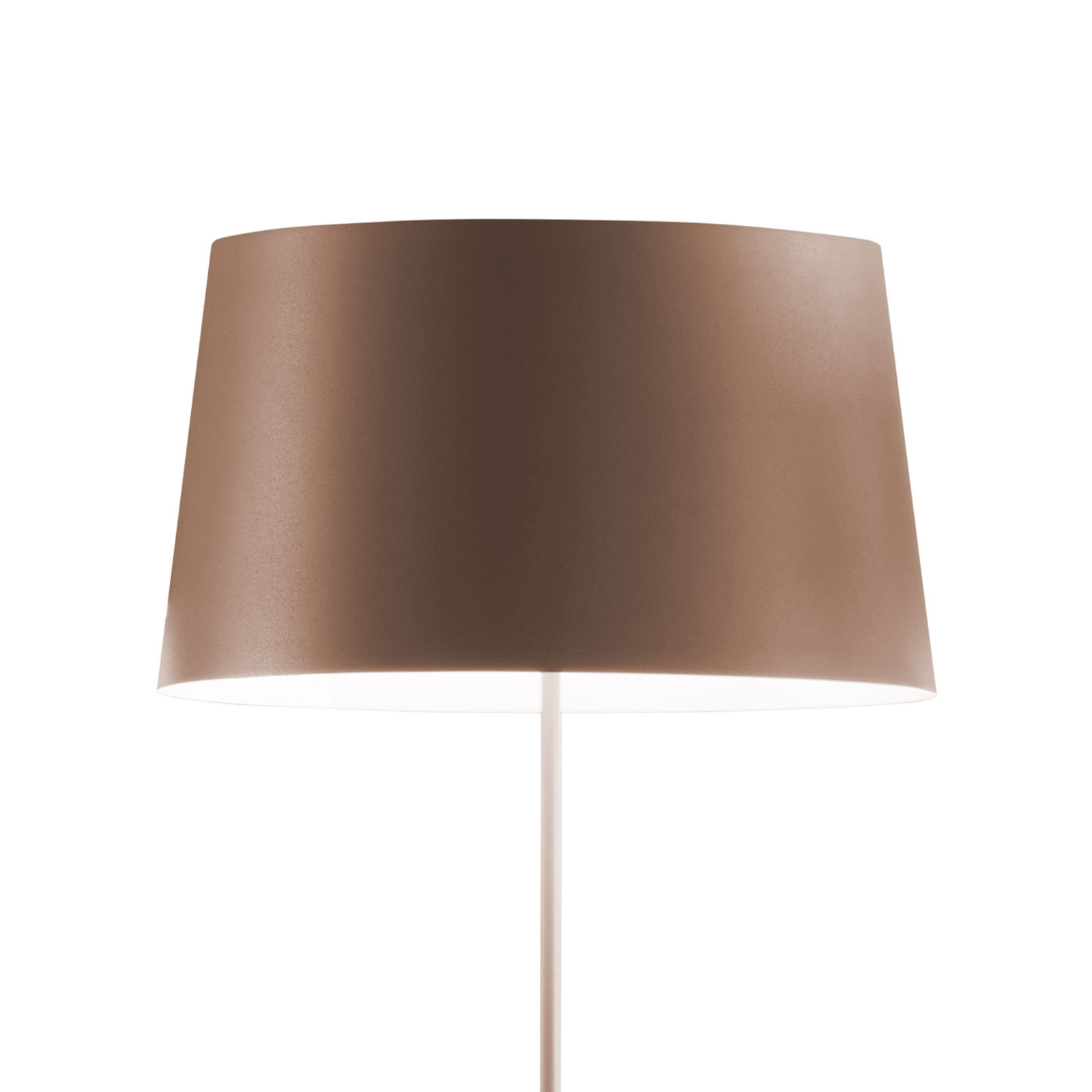 Vibia Warm 4906 dizaina stāvlampa, brūna