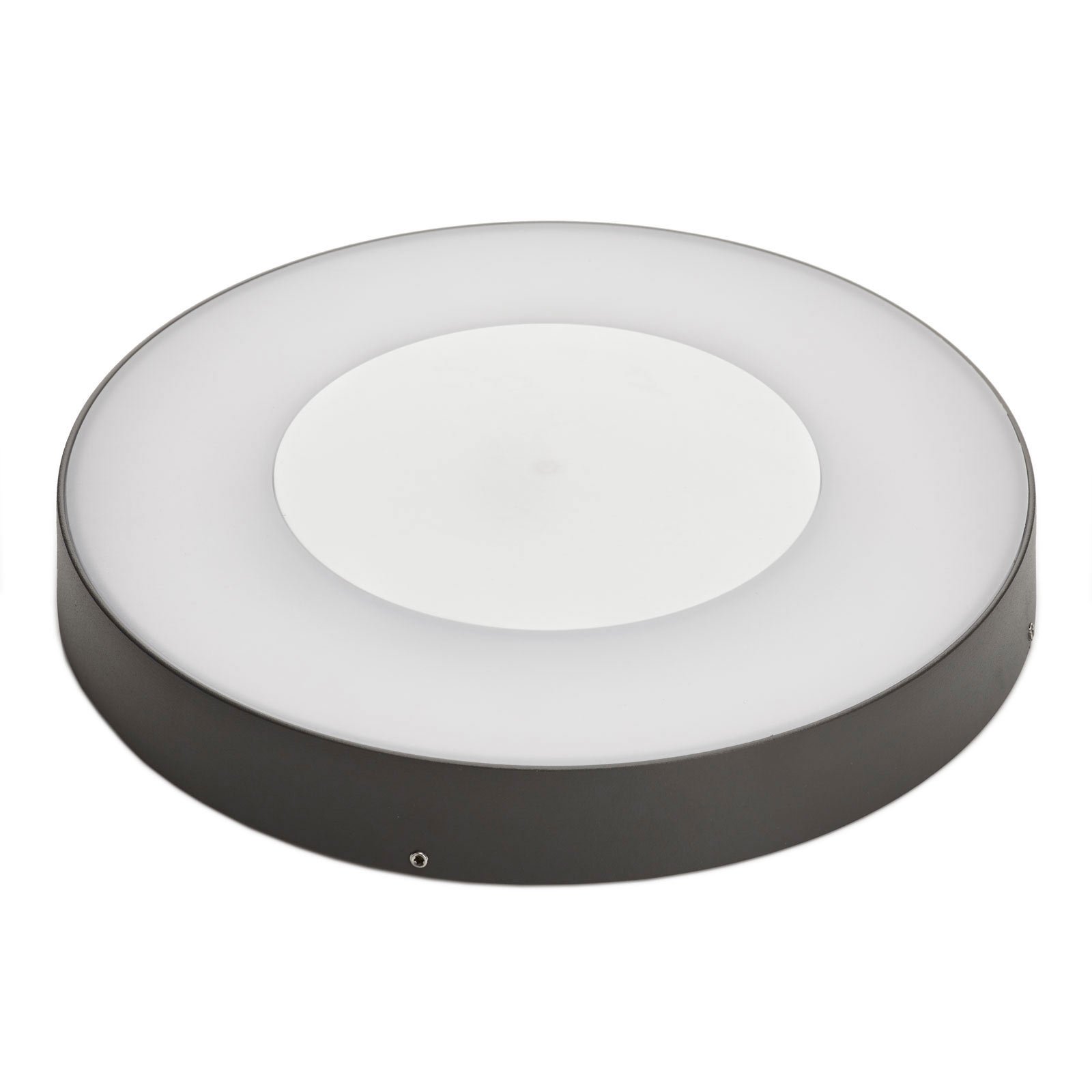 Sora LED Round Utendørs Taklampe w/Sensor Dark Grey - Lucande