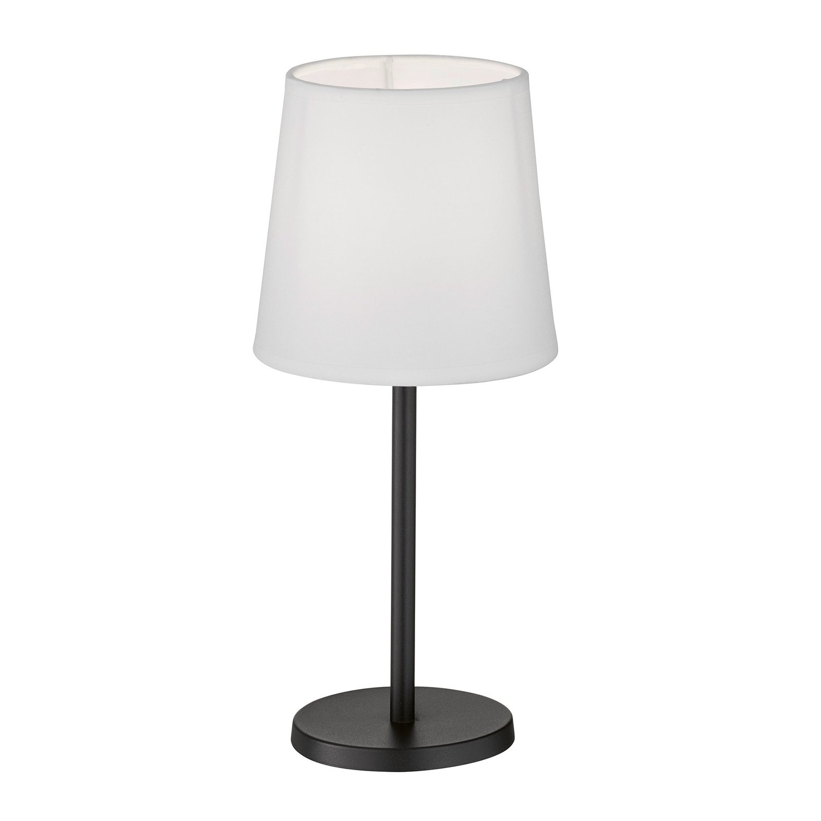 Eve table lamp with fabric shade made of chintz