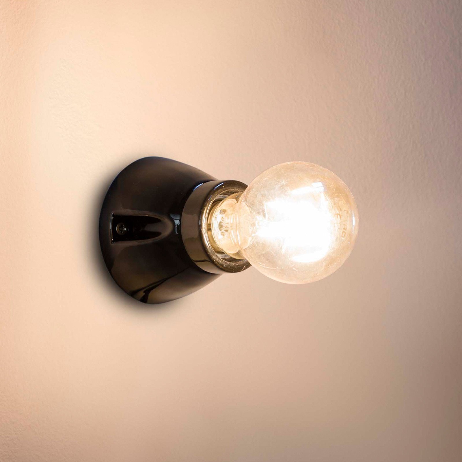 Aplică de perete Kera negru