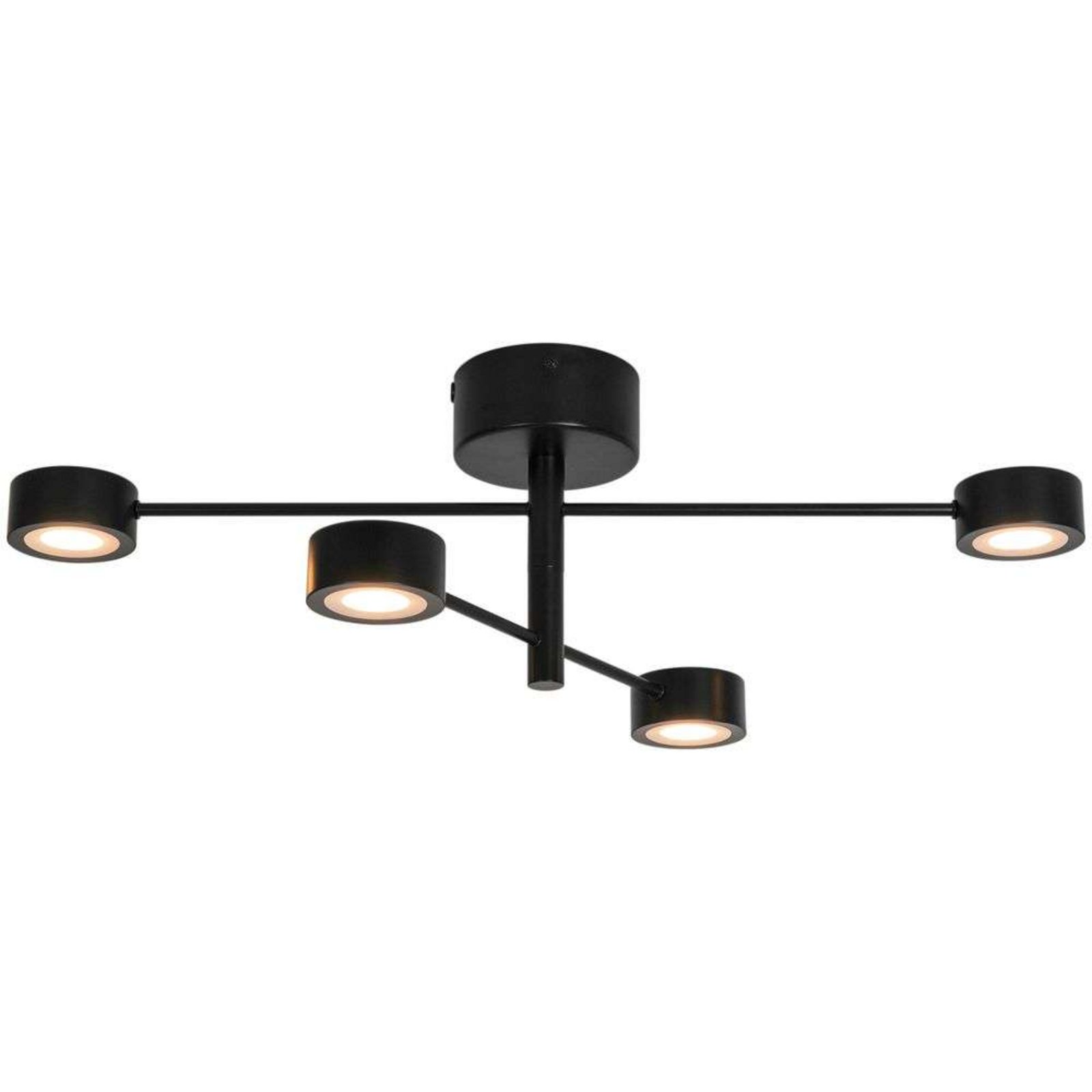 Clyde Flex 4-Rail Candeeiro de Tecto Black - Nordlux