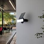 Prios Wrenley LED-Solar-Wandstrahler mit Sensor