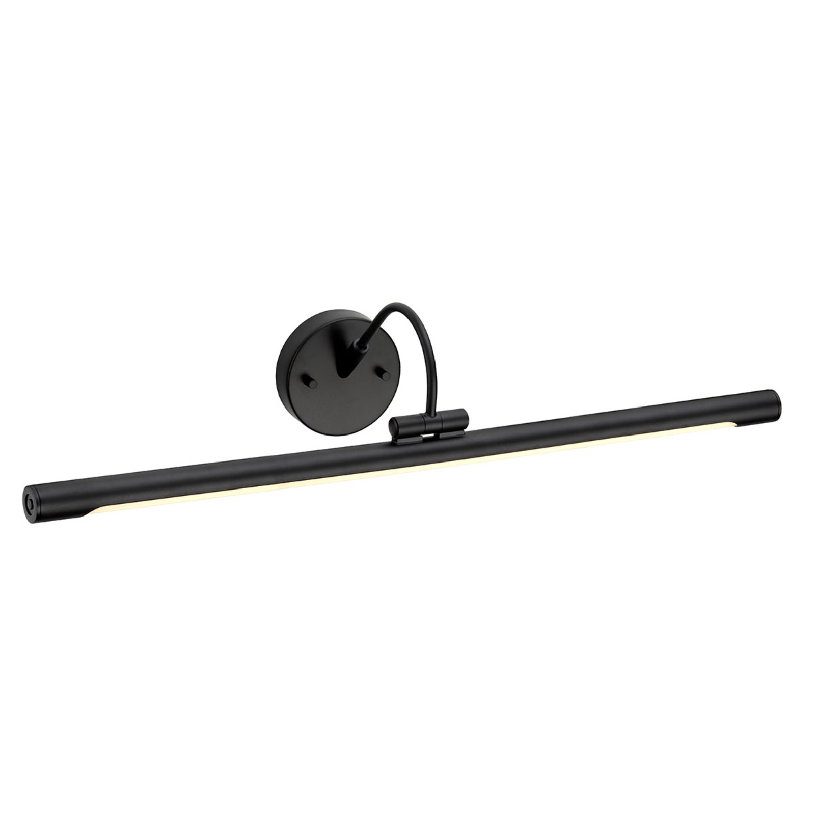 LED-bildelampe Alton i svart, 67 cm