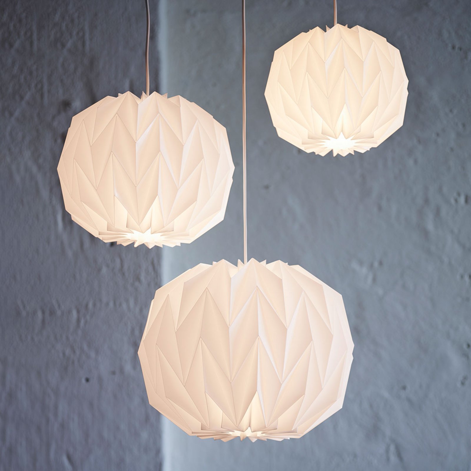 LE KLINT 157 - handgevouwen hanglamp