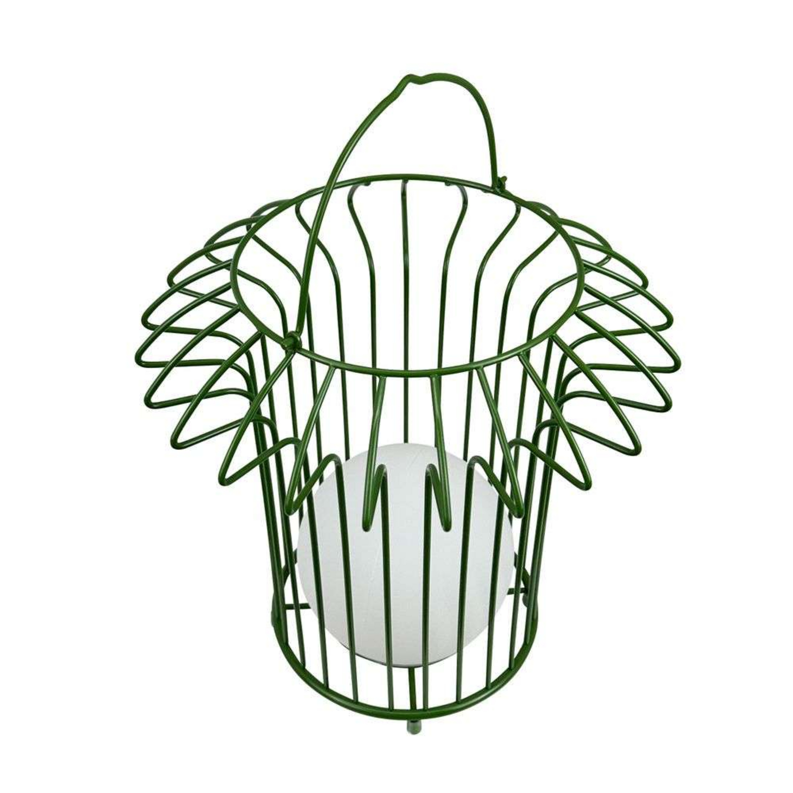 Basket Outdoor Lantern Green - DybergLarsen