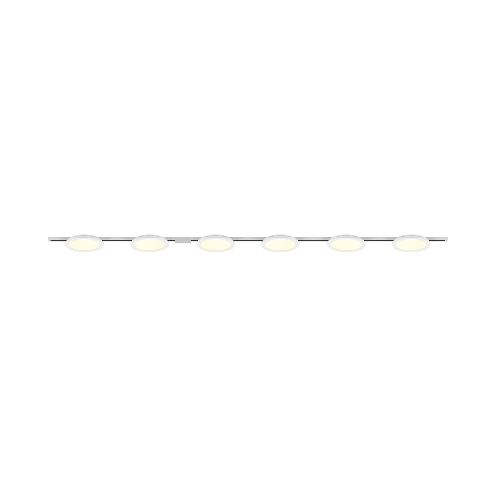 Kit de rails DUOline Camillus, blanc, 3 m, 6 LED à 2 lampes Kit de rails DUOline Camillus, blanc, 3 m, 6 LED à 2 lampes