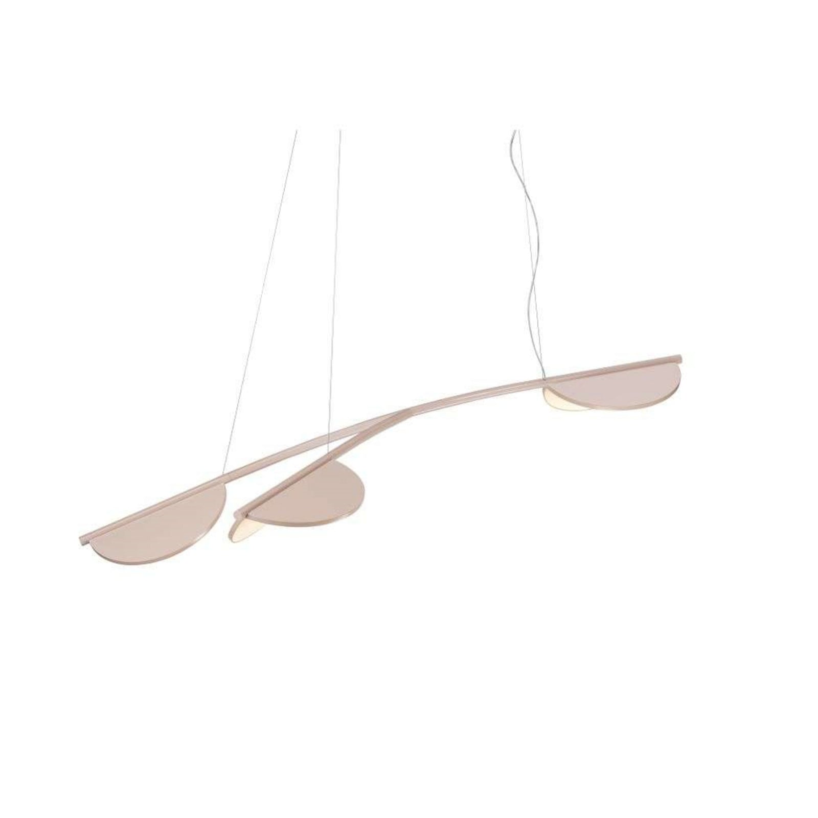 Almendra S3 Y Short Pendel Nude FLOS - Stue - Aluminium
