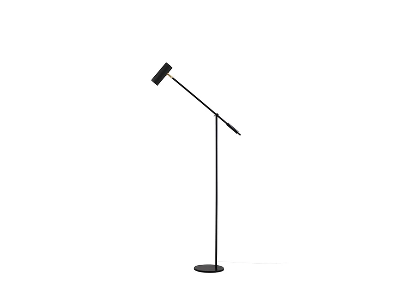 Globen Lighting – Hubble Read Golvlampa Black