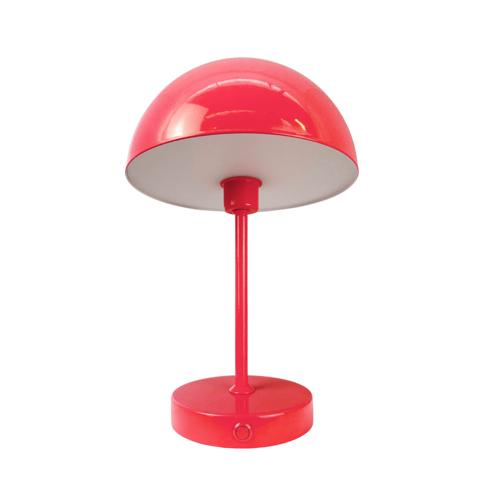 Dyberg Larsen Stockholm rechargeable table lamp, melon red