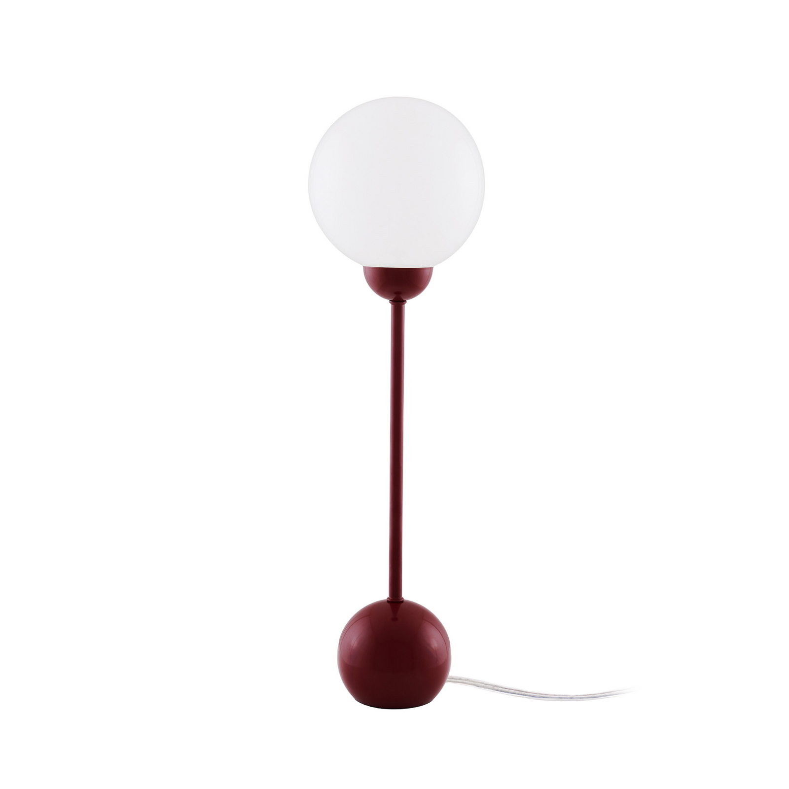 Lampe de table Ripley, rouge bordeaux, hauteur 52 cm - Globen Lighting