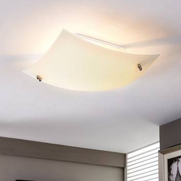 Domed ceiling light Vincent with an E27 LED
