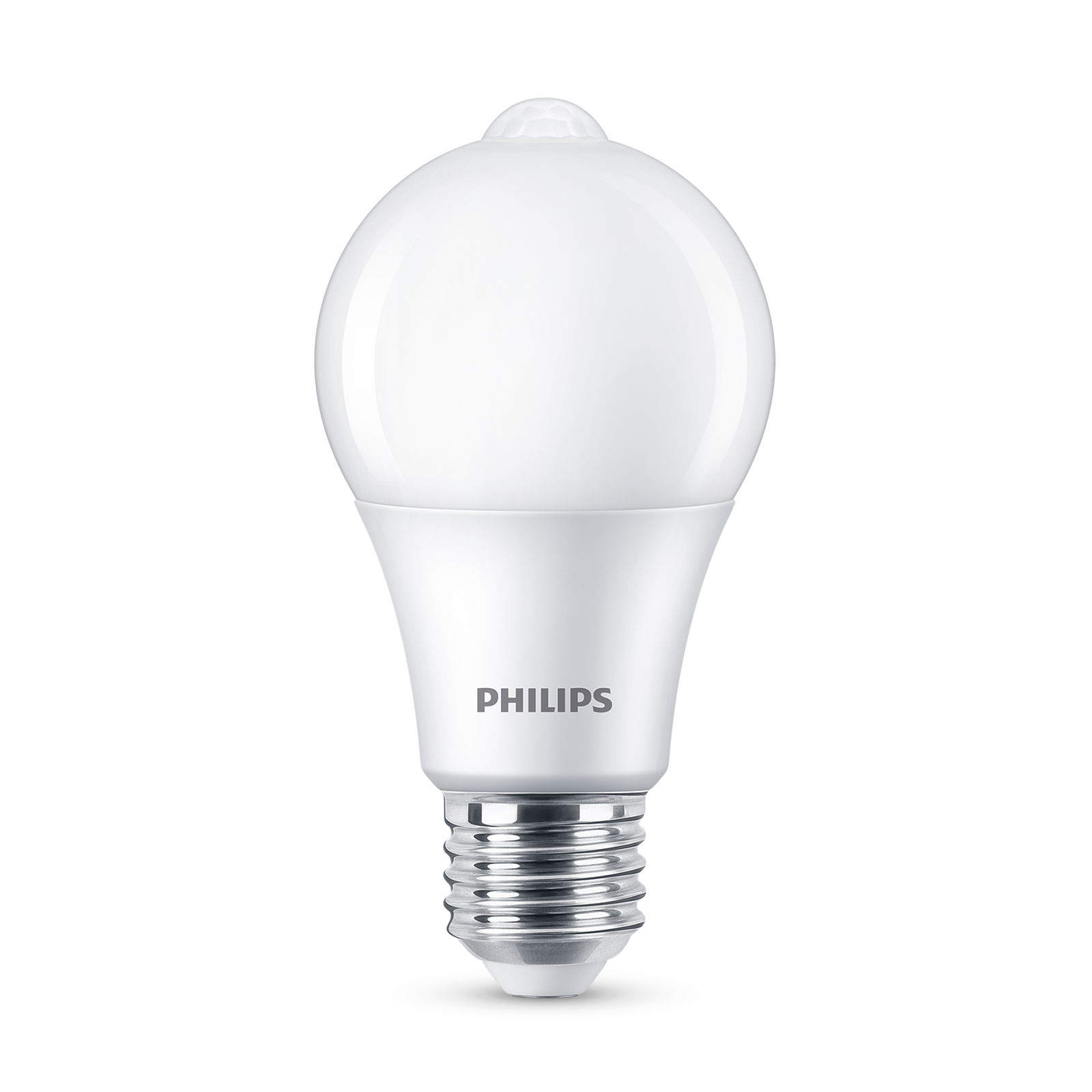 Philips LED-pære E27 A60 sensor 8 W 2 700 K matt