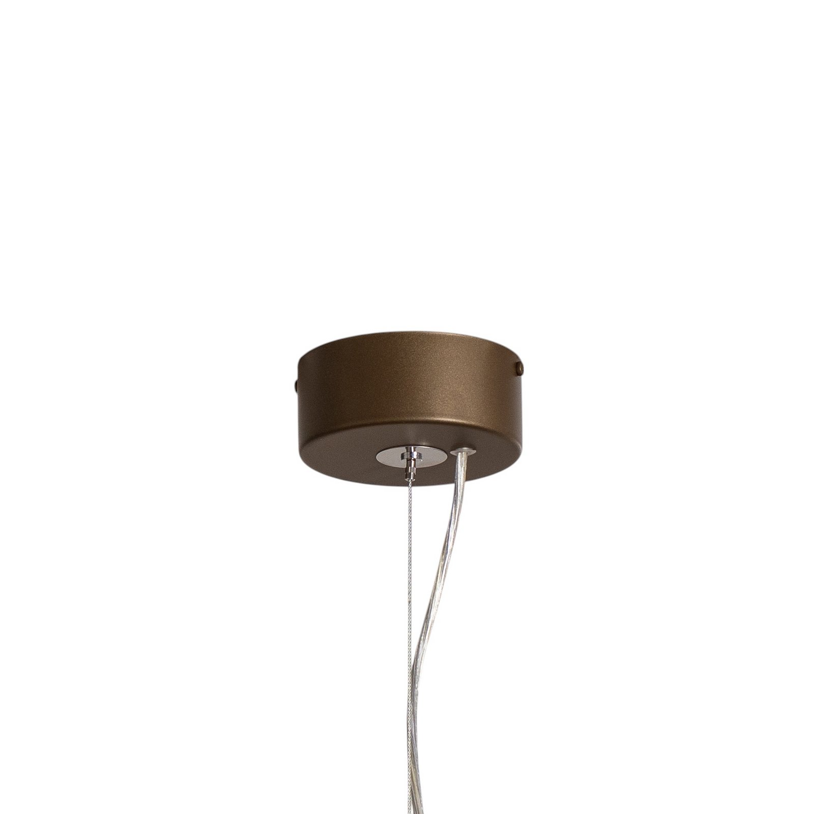 Vento hængelampe, kaffebrun, Ø 50 cm