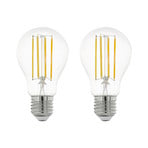 EGLO connect E27 A60 6W 806lm 4000K, 2-pak