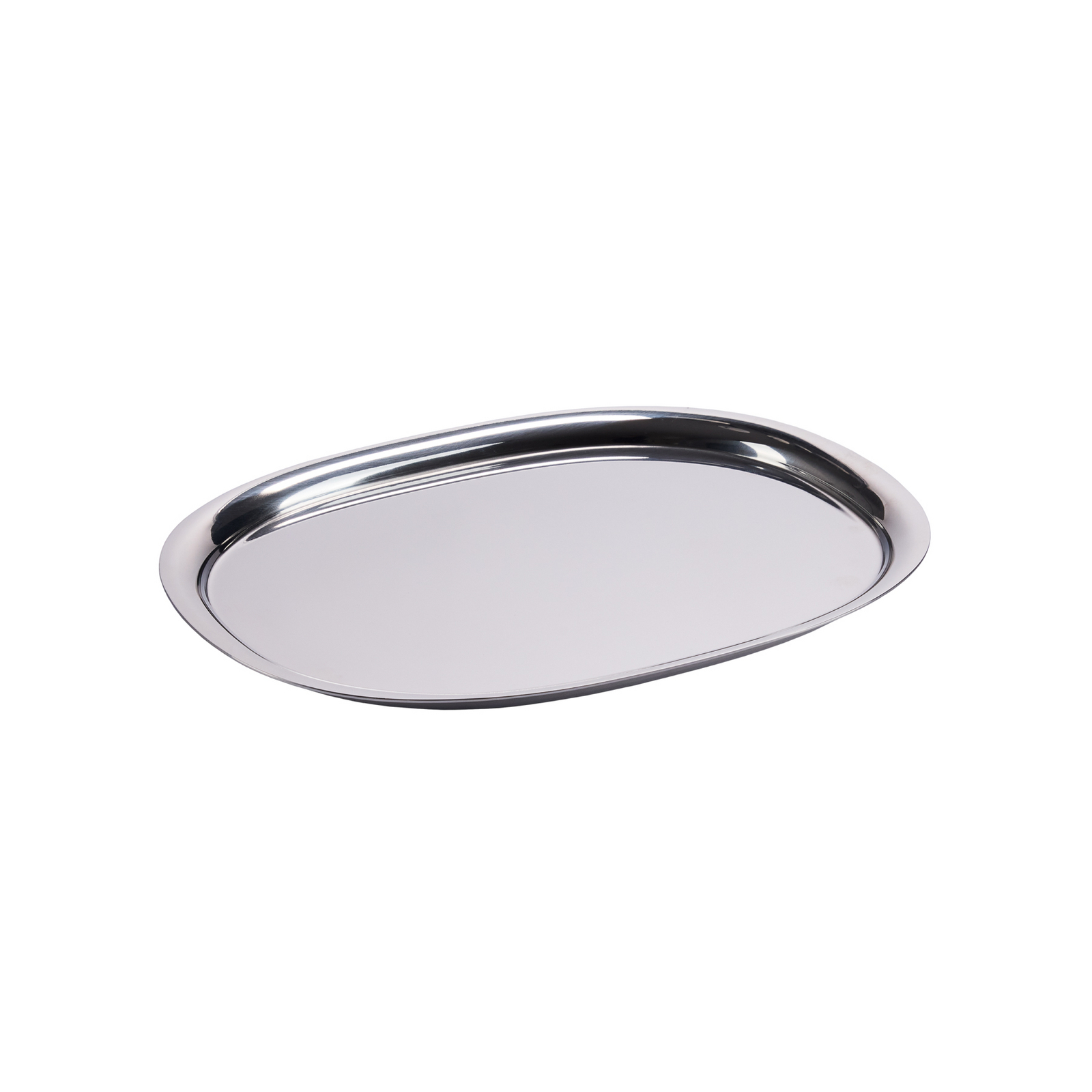 Superellipse Tablett, 18 cm x 25 cm, Edelstahl - Piet Hein Superellipse Tablett, 18 cm x 25 cm, Edelstahl - Piet Hein