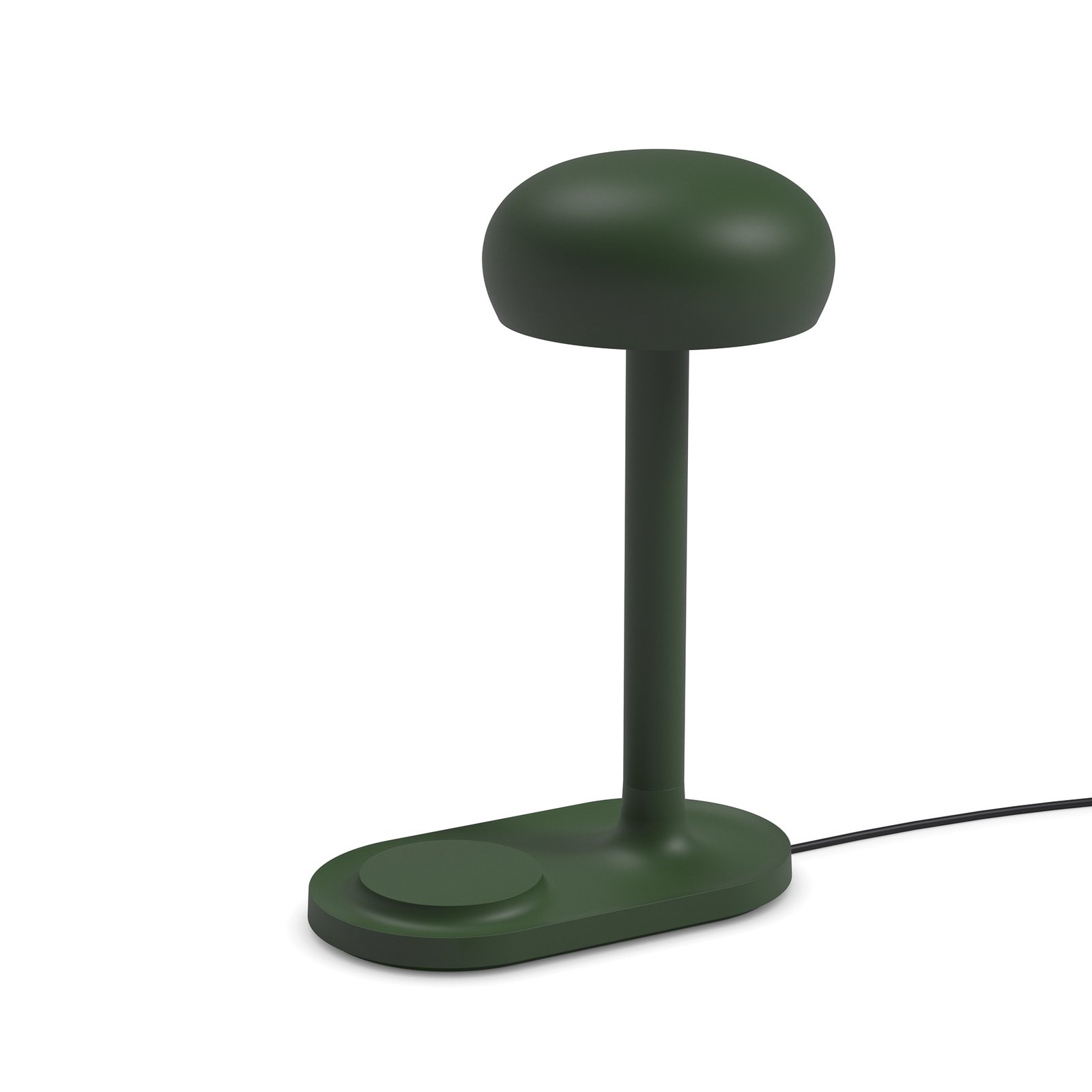 Emendo Tischleuchte w/Qi Wireless Charging Emerald - Eva Solo