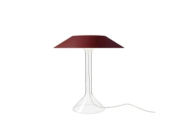 Chapeaux M Lampe de Table Dark Red - Foscarini