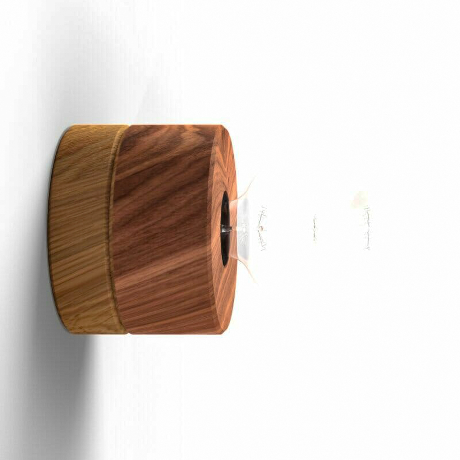 ALMUT 0239 Wall lamp, sustainable, made of walnut wood