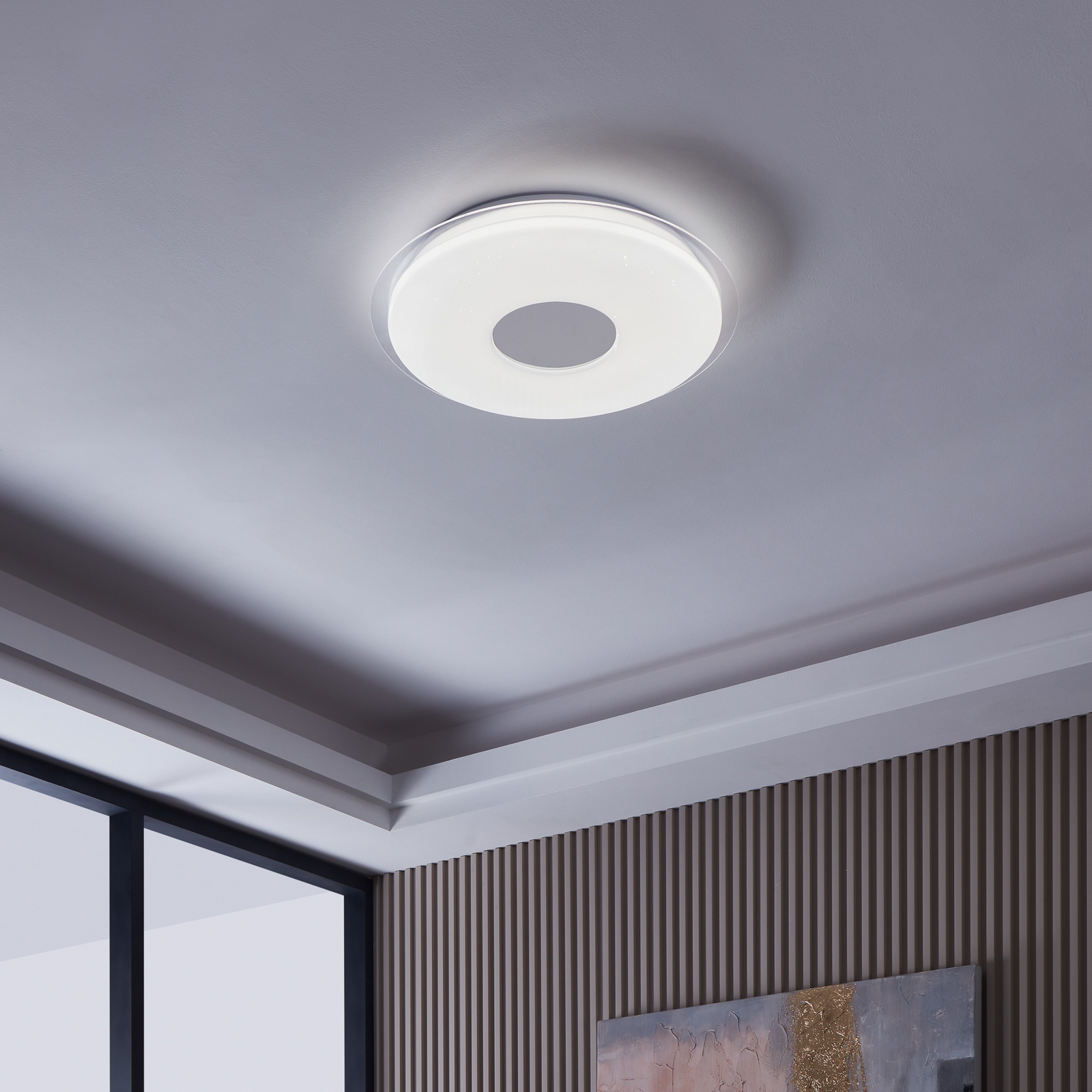 EGLO connect Lanciano-Z LED stropna svetilka Ø 56cm