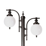 Madeira 2-bulb lamp post