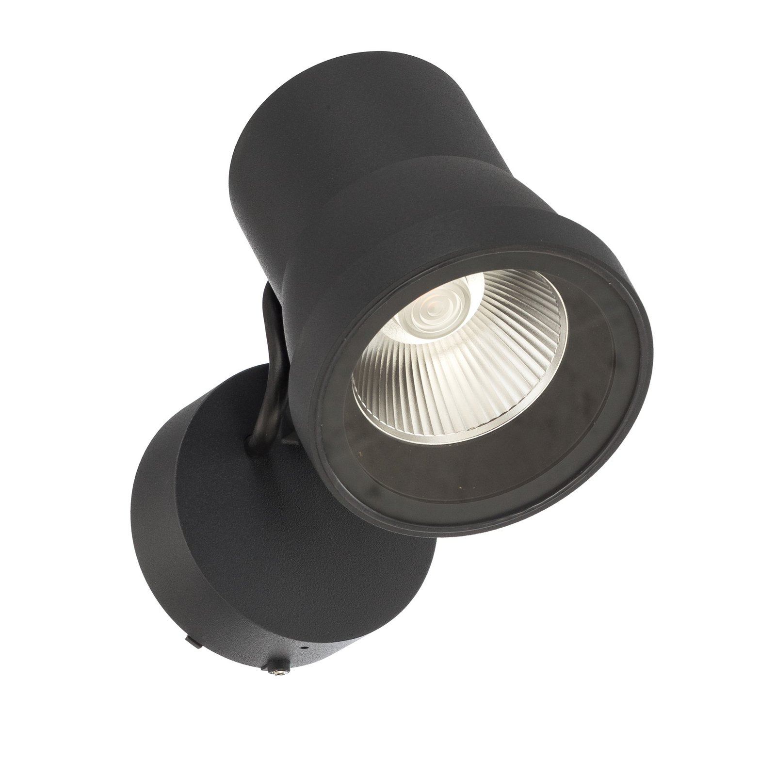 BEGA LED spotlight 84952K3, DALI, graphite, cast aluminium