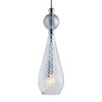 EBB & FLOW Smykke silber ball crystal drop swirl