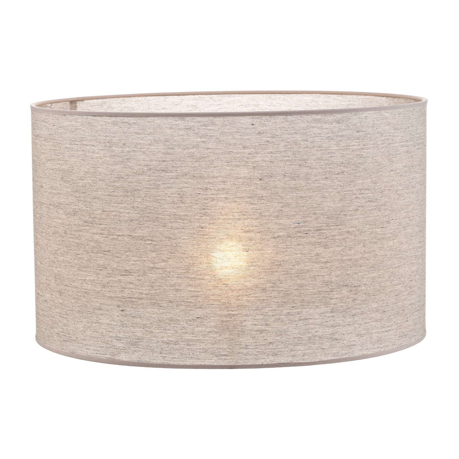Roller lampshade, grey, Ø 50 cm, height 30 cm