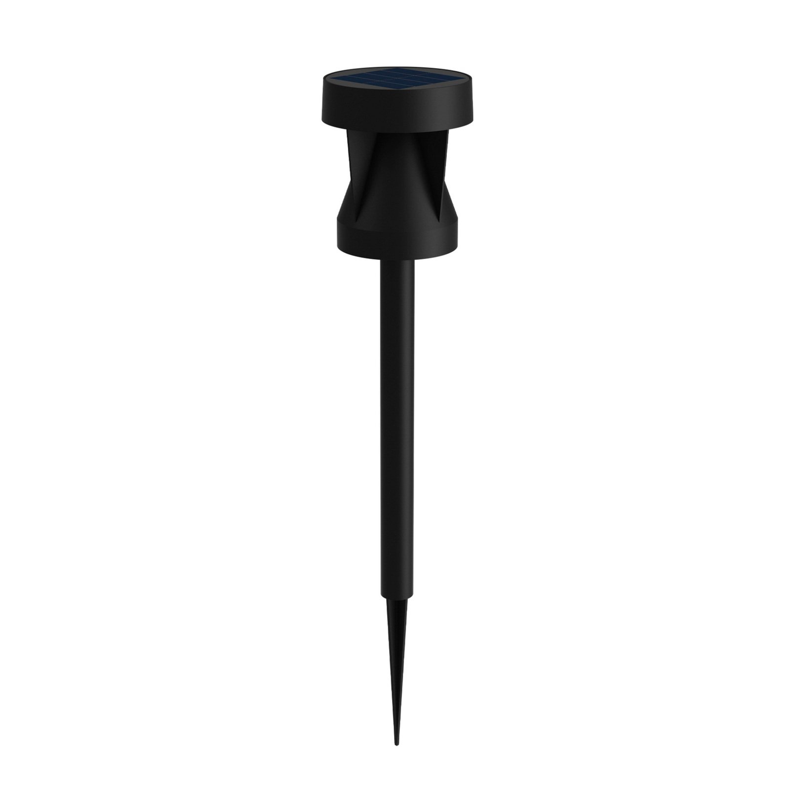 Philips LED solárna lampa Avery, zemný kolík, čierna, IP44